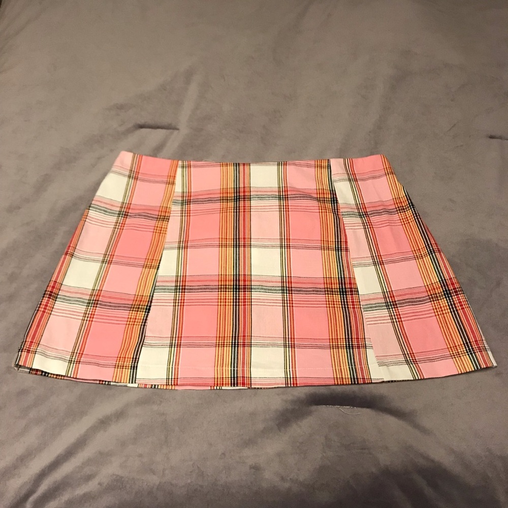 New URBAN OUTFITTERS Pink/White Mini Skirt